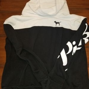 PINK high neck sweatshirt